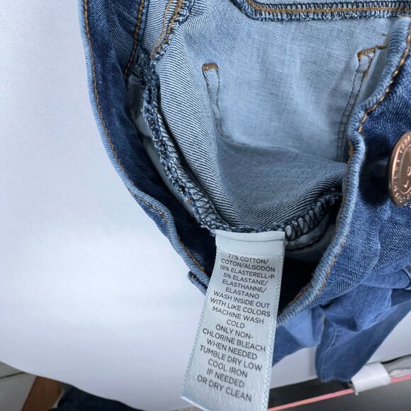 Loft Skinny Jeans Womens Size 28/6 Mid Rise Medium Wash Denim Stretch Blue - Picture 7 of 13